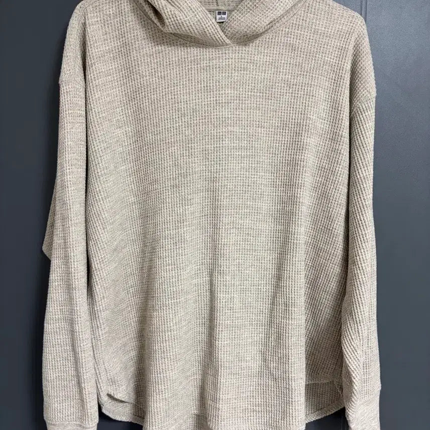 [BUNJANG] Uniqlo Waffle Hoodie / 유니클로 와플후드티