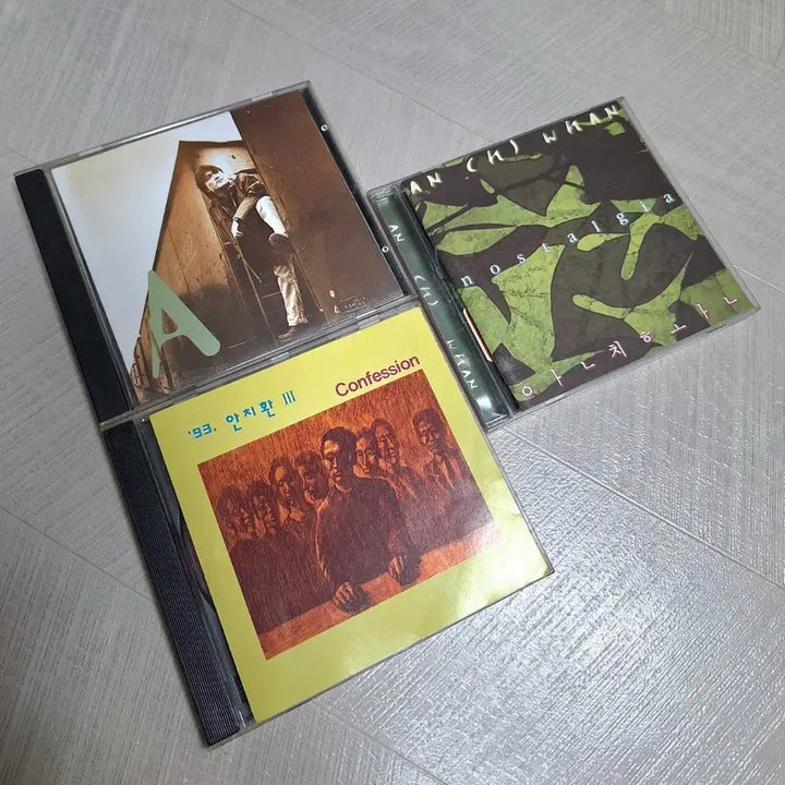 [BUNJANG] Ahn Chi-hwan Album CD Set (3 Types) - Early Pressings / 안치환 앨범 CD 모음 (3종)