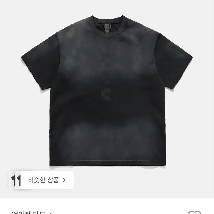 [BUNJANG] Unaffected 25SS Circle Graphic T-Shirt L / 25ss 언어펙티드 서클그래픽 반팔 L