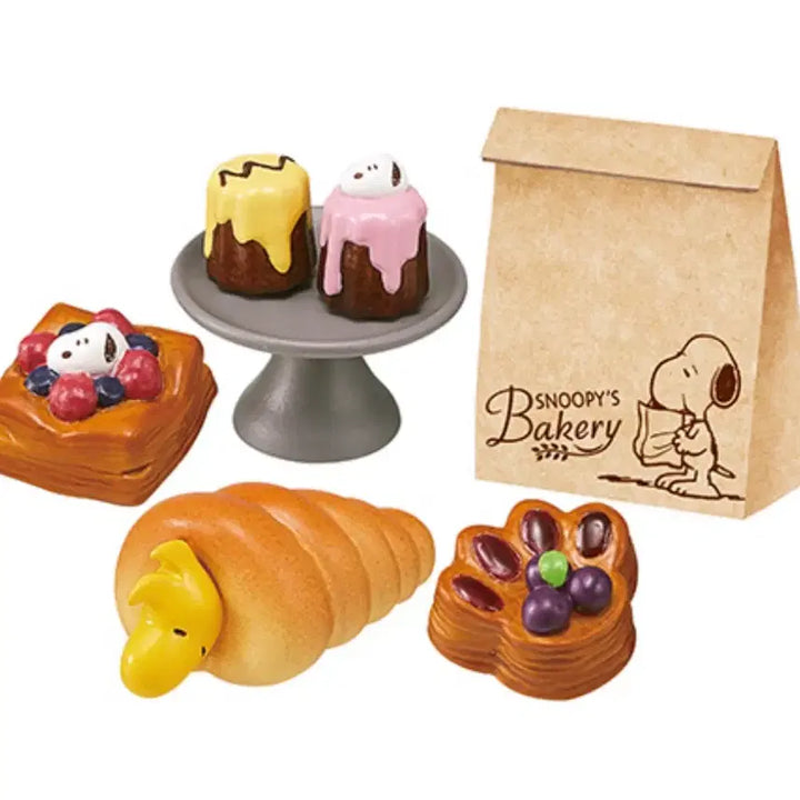 [BUNJANG] Snoopy Bakery Re-Ment Miniature Figure 