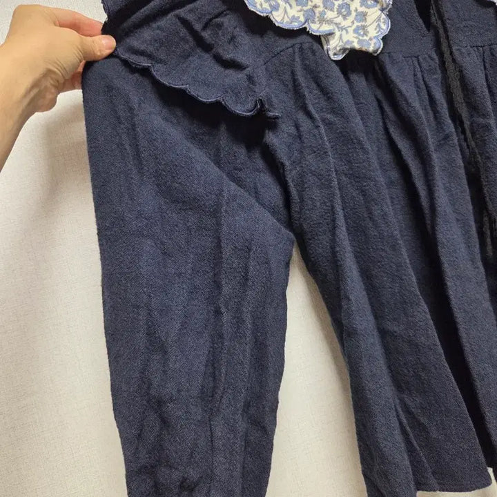 [BUNJANG] Secondcome Big Collar Blouse / 세컨케이 빅카라 블라