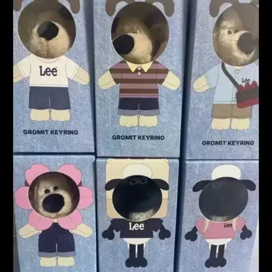 [BUNJANG] Wallace &amp; Gromit Keyring Full Set / 투썸플레이스 월레스와 그로밋 키링 풀세트