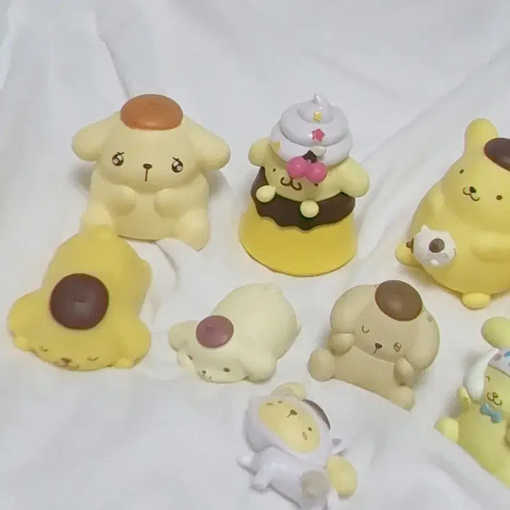 [BUNJANG] Pompompurin Gacha Figure Bundle (9 pieces) / 폼폼푸린 피규어 가챠 일괄 9개