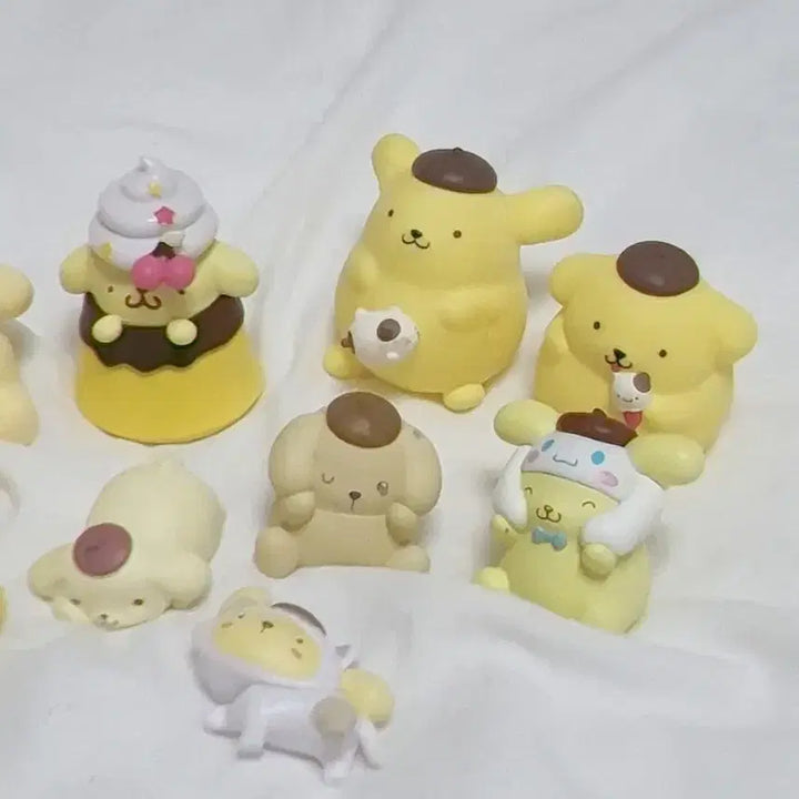 [BUNJANG] Pompompurin Gacha Figure Bundle (9 pieces) / 폼폼푸린 피규어 가챠 일괄 9개