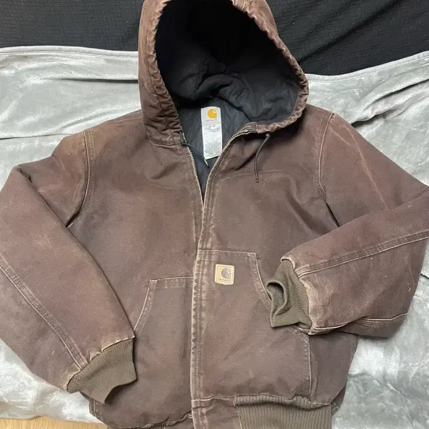 [BUNJANG] Carhartt WIP Active Jacket Dark Brown (Size S) / (S)J130 칼하트 액티브자켓 다크브라운 DKB팝니다