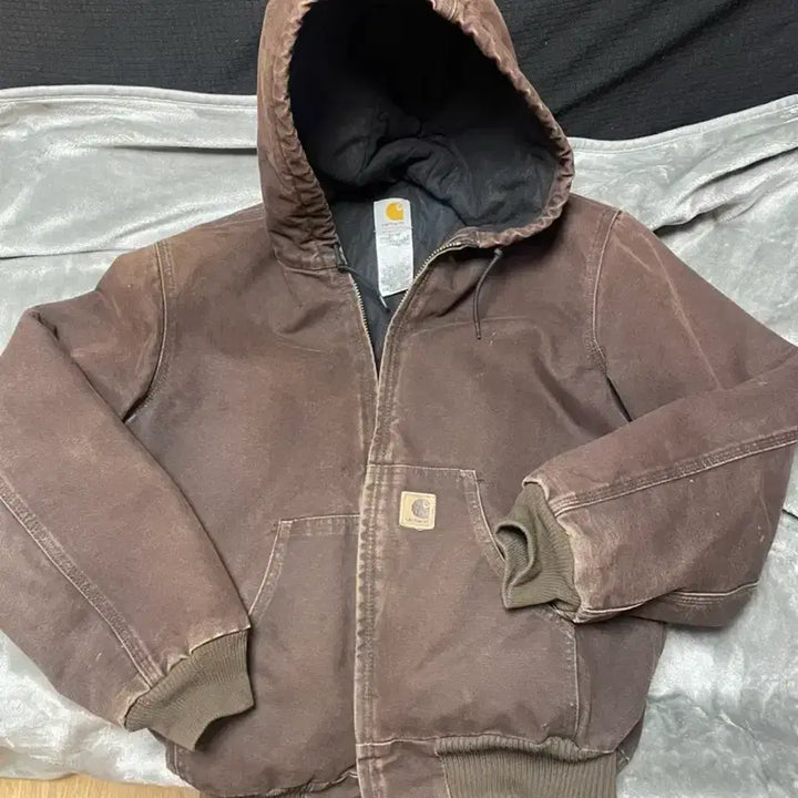 [BUNJANG] Carhartt WIP Active Jacket Dark Brown (Size S) / (S)J130 칼하트 액티브자켓 다크브라운 DKB팝니다