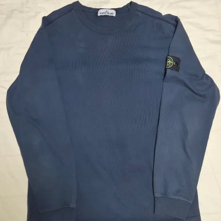 [BUNJANG] Stone Island Sweatshirt Navy L / 스톤아일랜드 맨투맨 네이비 L