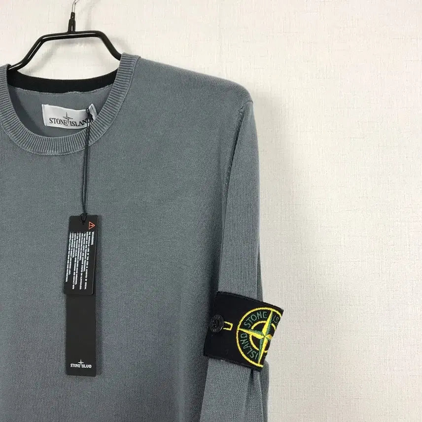 [BUNJANG] Stone Island 2015 SS Cotton Knit Sweater - Men&