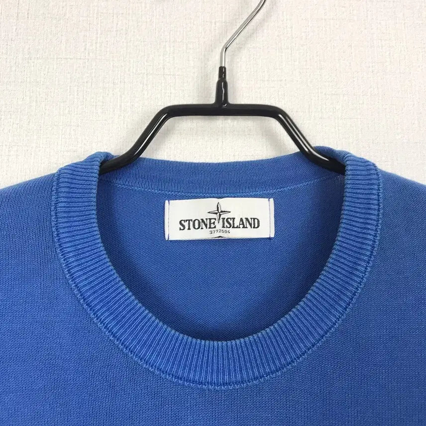 [BUNJANG] Stone Island Round Neck Knit Cotton M (95) / 스톤아일랜드 라운드 니트 남성M (95)