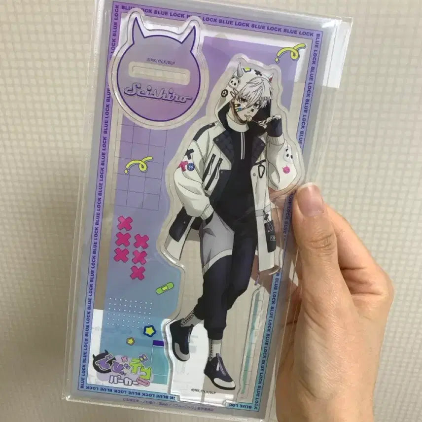 [BUNJANG] Blue Lock Nagi Seishiro Decorra Devil Acrylic Standee (Sealed) / 블루록 나기 세이시로 데코라 데빌 데코 파카 아크릴 미개봉