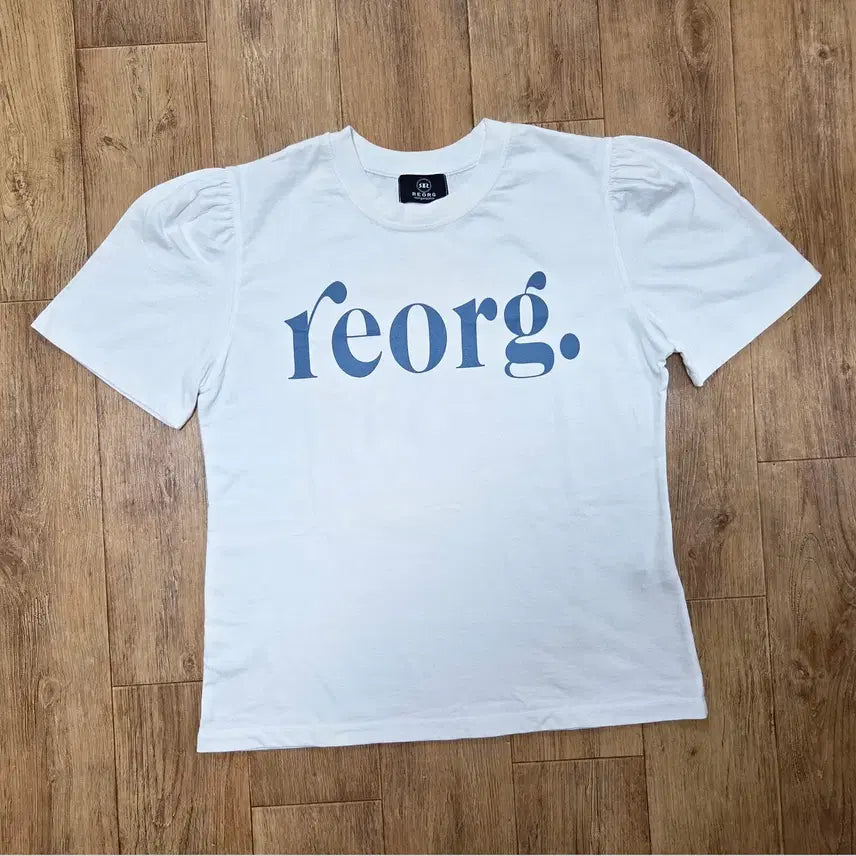 [BUNJANG] REORG Puff Sleeve T-Shirt / 리올그(REORG) 퍼프소매 티셔츠 프리사이즈 새상품
