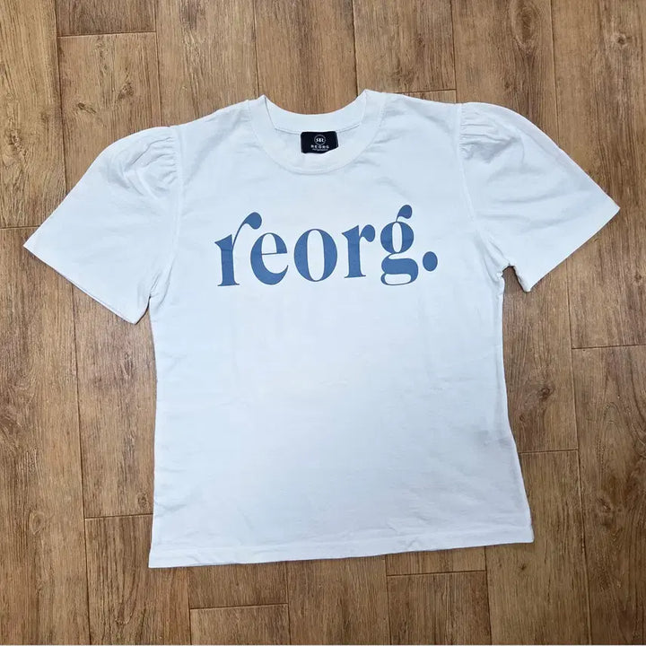 [BUNJANG] REORG Puff Sleeve T-Shirt / 리올그(REORG) 퍼프소매 티셔츠 프리사이즈 새상품