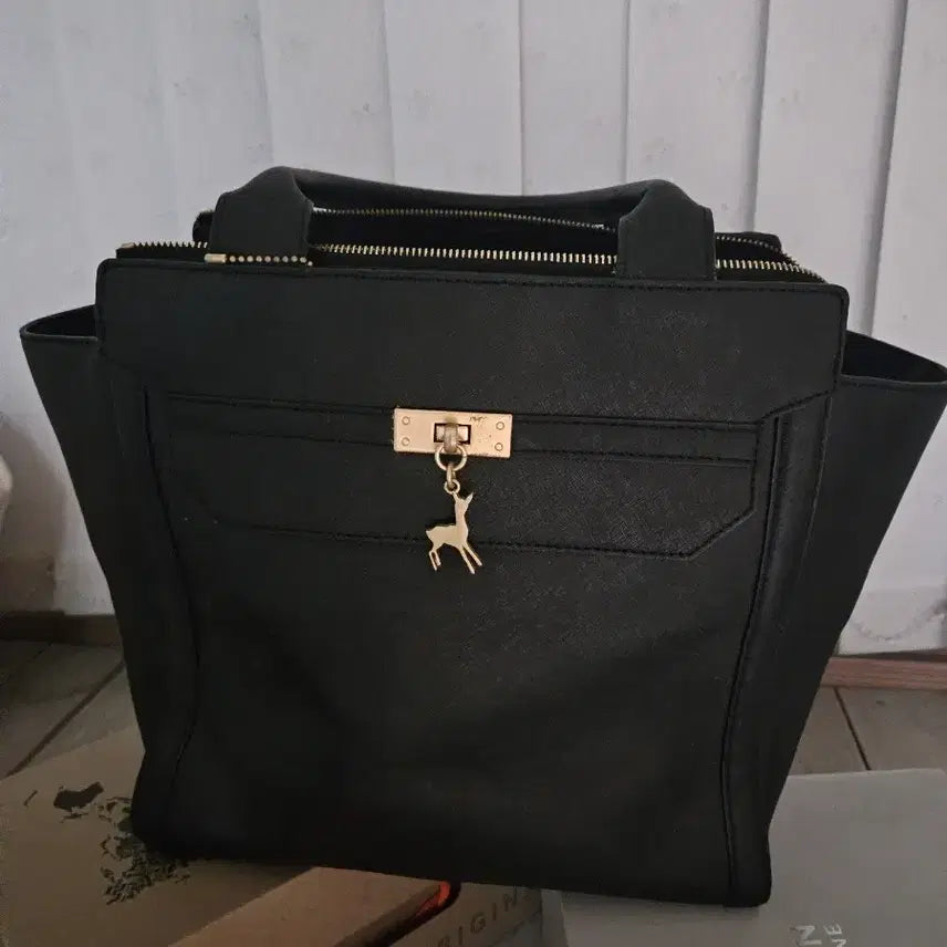 [BUNJANG] Black Martine Sitbon Big Tote Bag / 블랙마틴싯봉 빅백 서류가방가능
