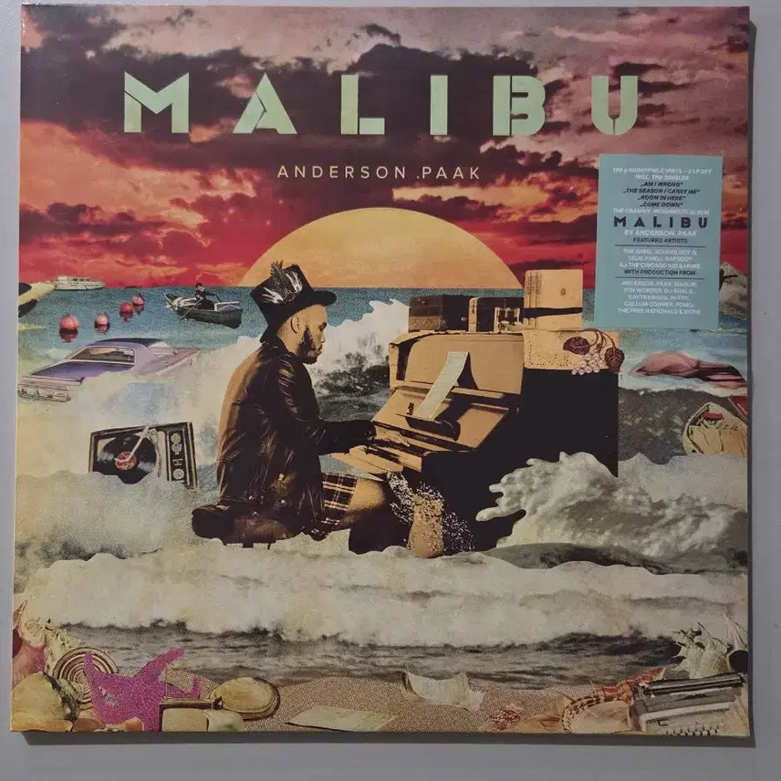 [BUNJANG] Anderson .Paak Malibu Sealed LP / 앤더슨 팩 - Malibu 미개봉 lp