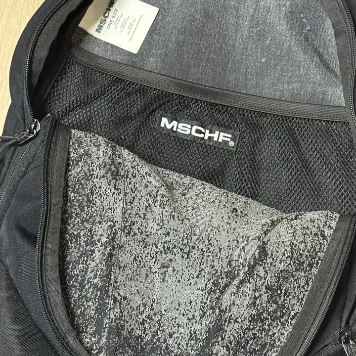 [BUNJANG] Mischief Rhombus Backpack Black / 미스치프 롬버스 백팩 블랙