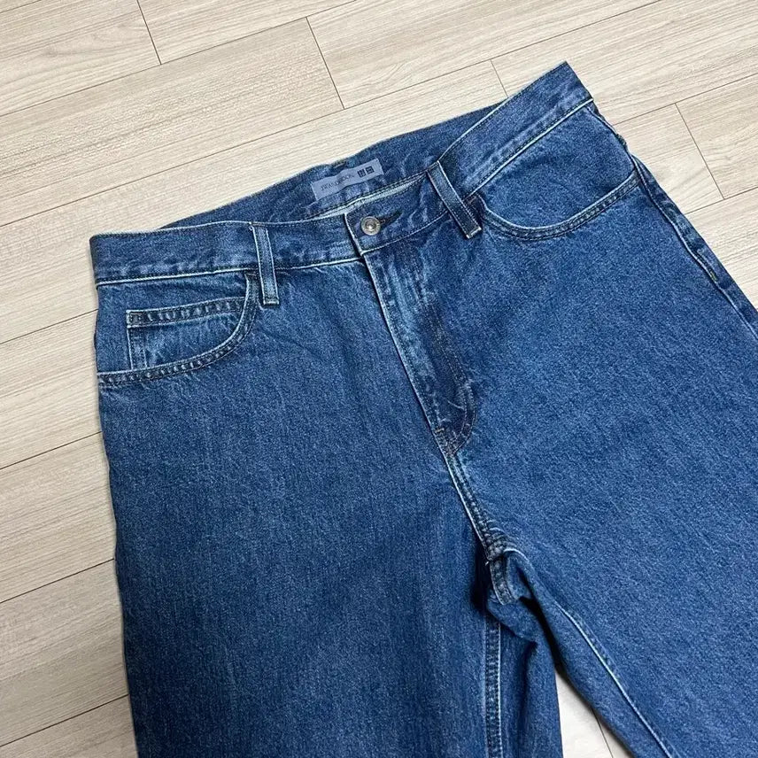 [SOLD OUT] 유니클로 JWA 스트레이트진 32 (64 블루)