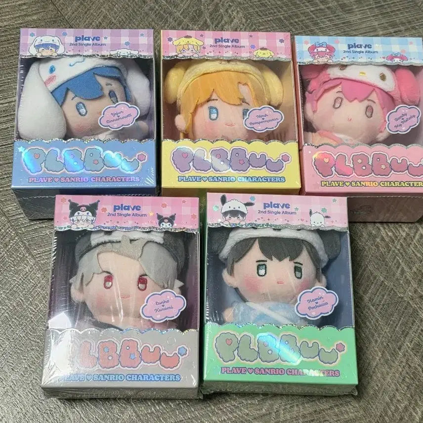 [BUNJANG] PLAVE PPU Doll Album Bundle Set / 플레이브 뿌 인형앨범 일괄양도(원가이하)