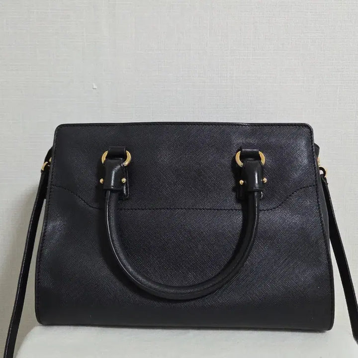 [BUNJANG] Salvatore Ferragamo Becky Small 2WAY Tote Bag Black Saffiano Leather / 페라가모 베키 스몰 2WAY 토트백