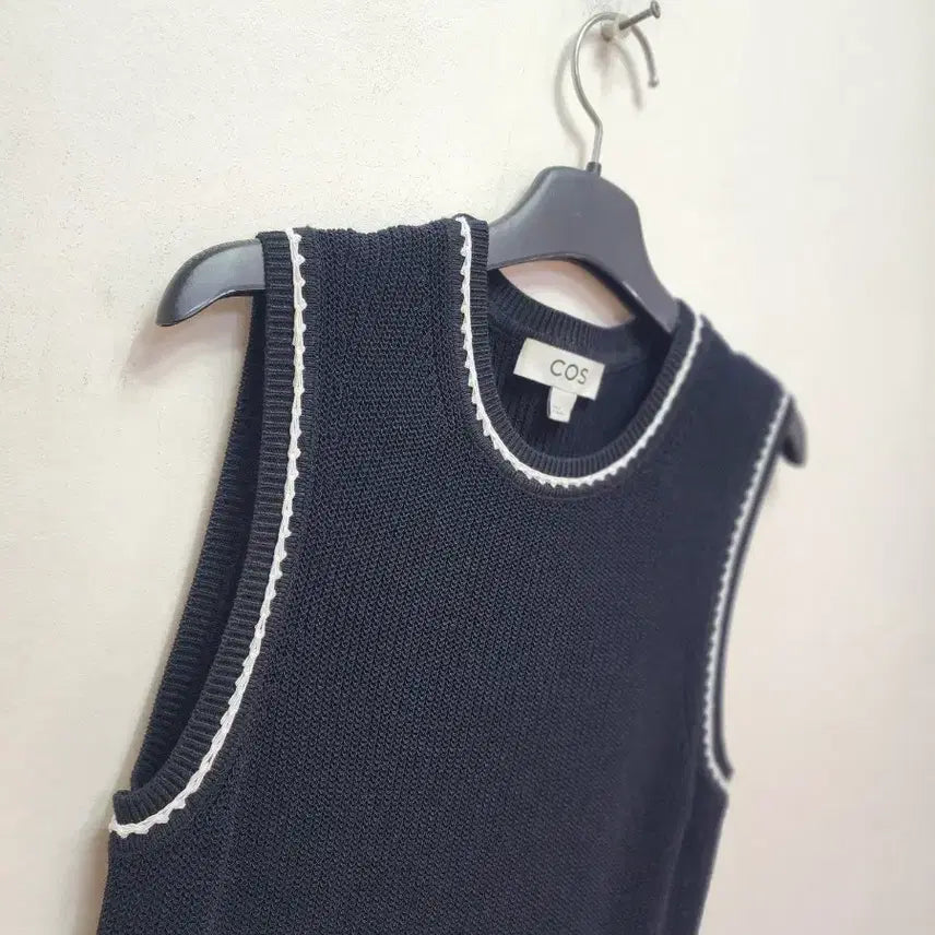 [BUNJANG] COS Black Knit Sleeveless Maxi Dress XS / cos 니트 민소매 원피스