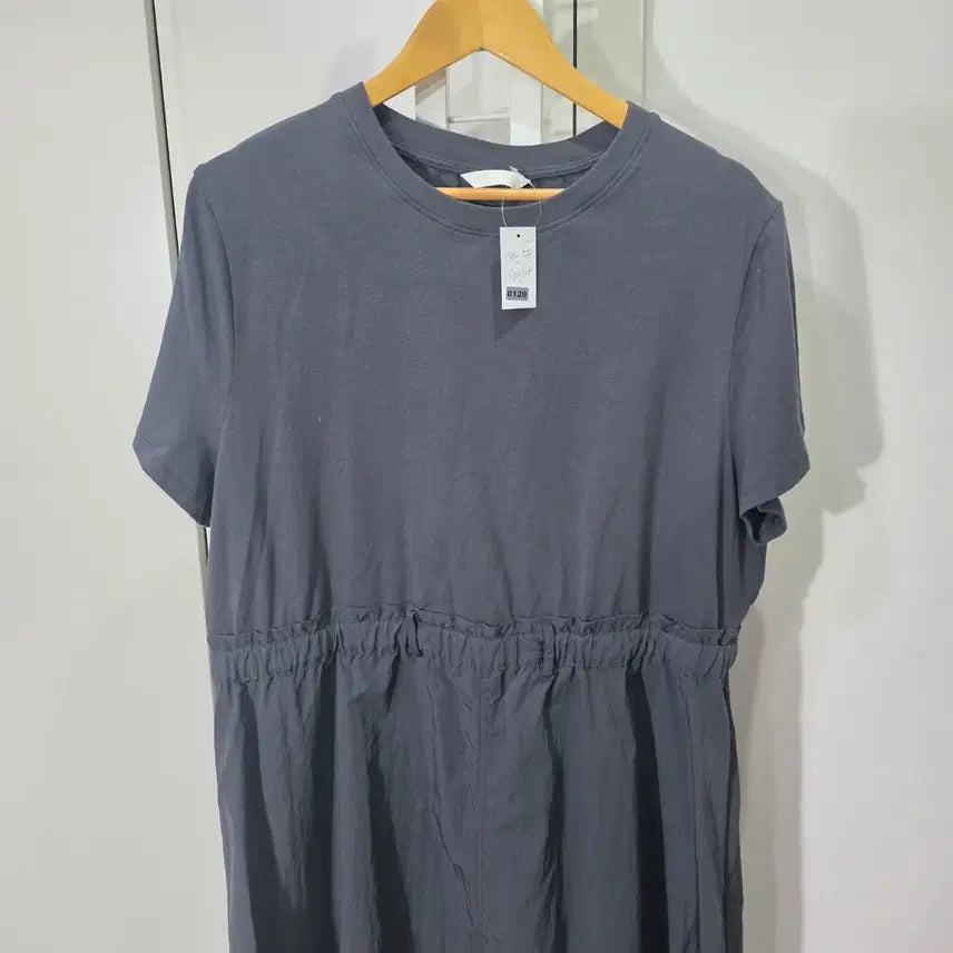 [BUNJANG] H&amp;M Short Sleeve Long Dress / HM 반팔 롱 원피스