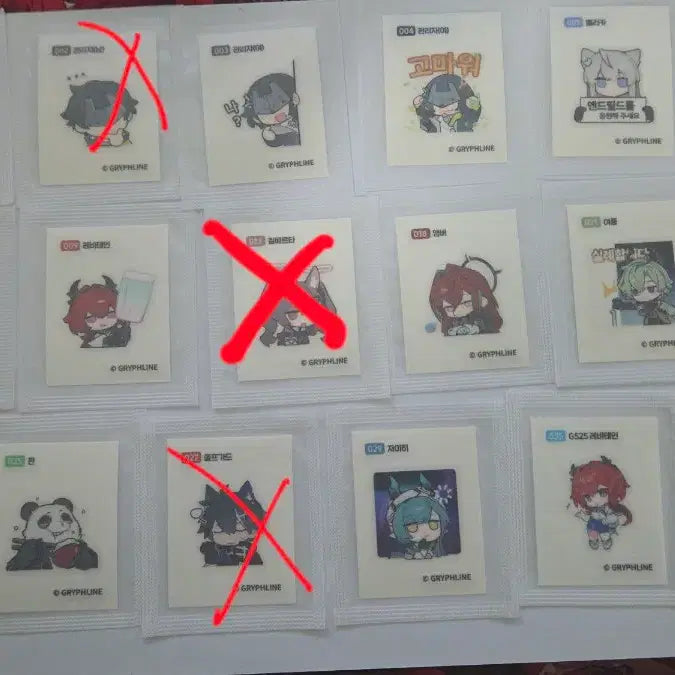 [BUNJANG] Endfield Sticker Exchange / 엔드필드 띠부씰 교환합니다