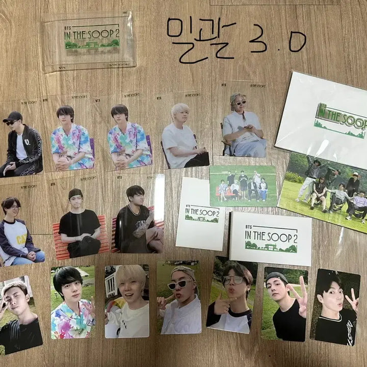 [BUNJANG] BTS In the Soop Season 1 &amp; 2 Photocard Set / 방탄소년단 인더숲1,2 굿즈 포토카드 세트
