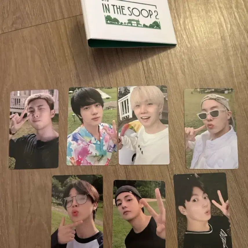 [BUNJANG] BTS In the Soop Season 1 &amp; 2 Photocard Set / 방탄소년단 인더숲1,2 굿즈 포토카드 세트