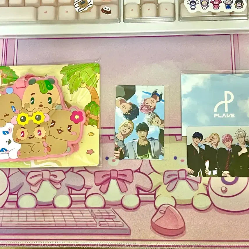 [SOLD OUT] 플레이브 하나카드 러기지택 포카 세트