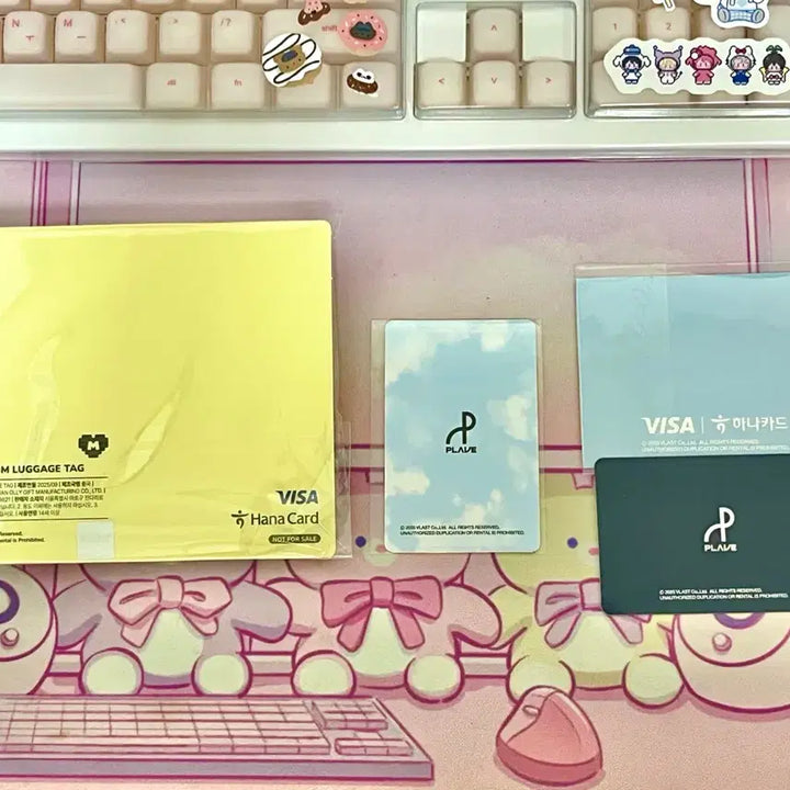 [SOLD OUT] 플레이브 하나카드 러기지택 포카 세트