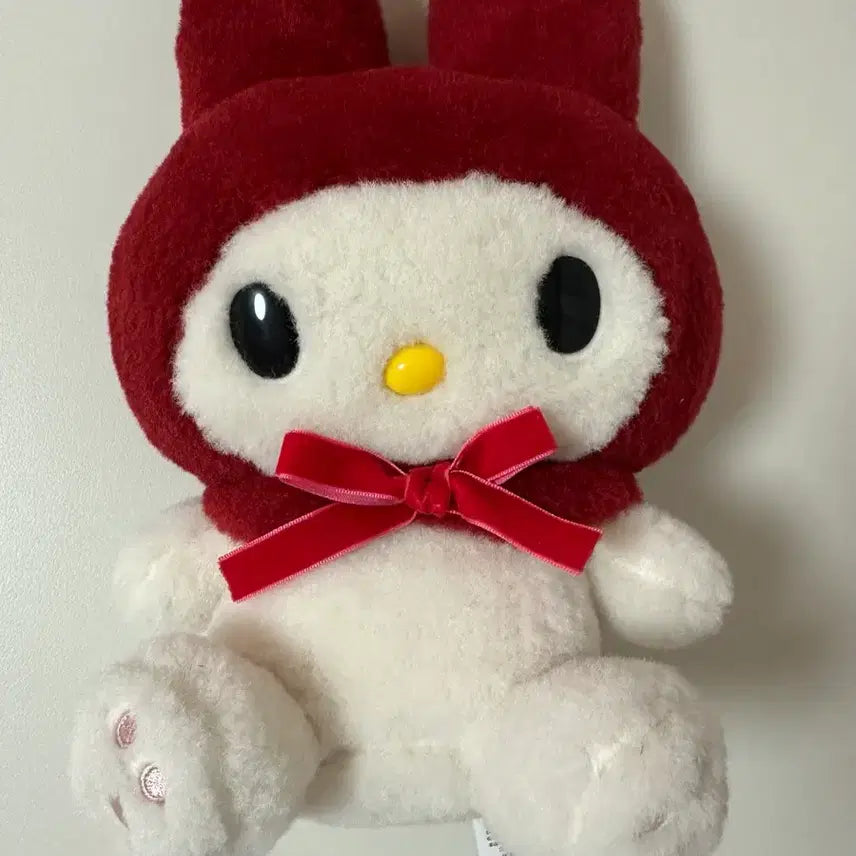 [BUNJANG] Classic Red My Melody Plush Doll 2023 / 고전풍 클래식 빨간 마이멜로디 빨마 누이 인형 2023