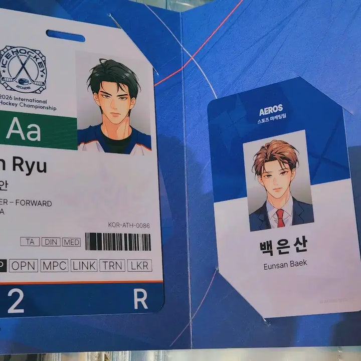 [BUNJANG] Haebinggeukseon Player Entry Pass + Capsule Keyring Photocard / 해빙곡선 선수출입증+캡슐키링포카