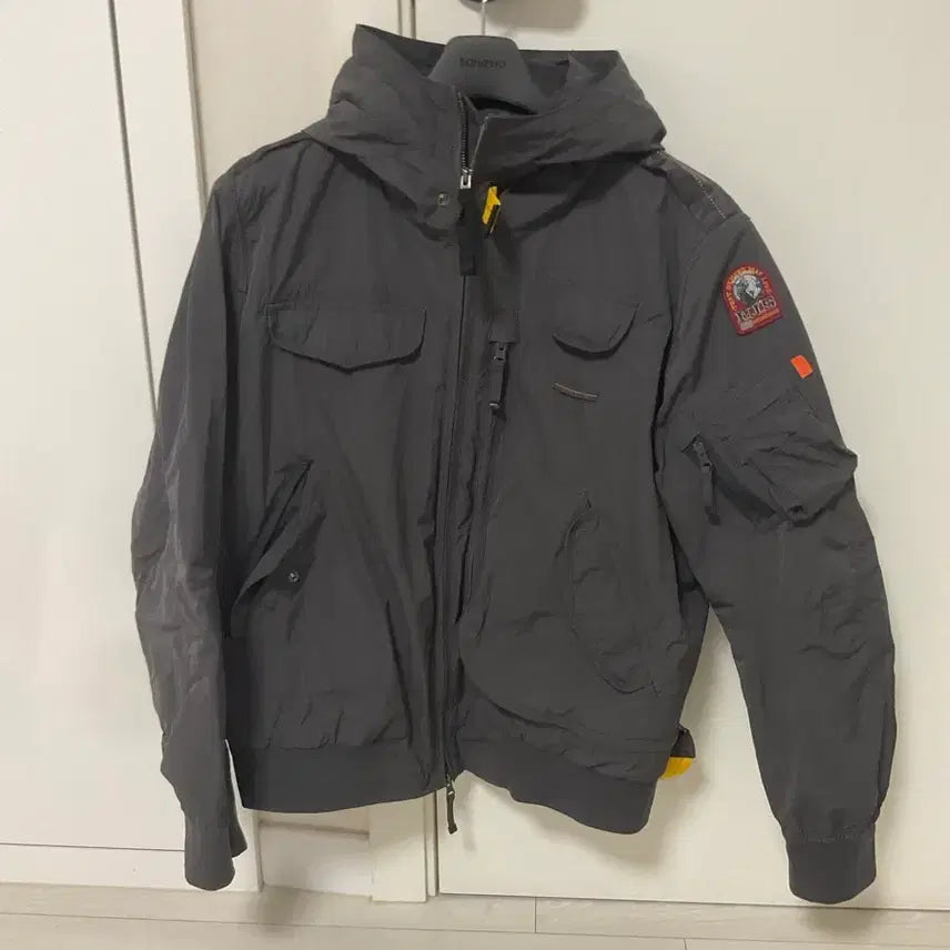 [BUNJANG] Parajumpers Gobi Spring Windbreaker Jacket - Charcoal - Size L / 파라점퍼스 고비 스프링 바람막이 L