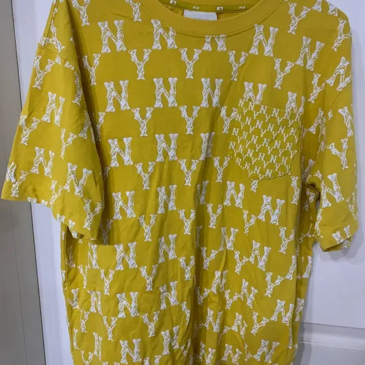 [BUNJANG] MLB New York Yankees Yellow T-Shirt (Men&