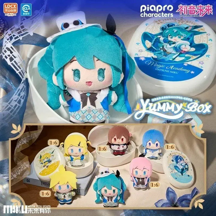[BUNJANG] Hatsune Miku Yami Box 2025 Miku With You Lunch Box Miku Plush Doll / 하츠네 미쿠 야미박스 2025 미쿠 위드유 도시락통 미쿠 누이 인형