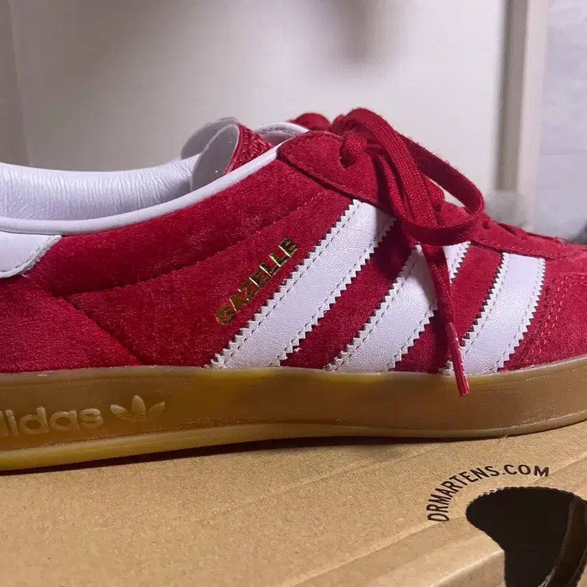 [BUNJANG] Adidas Gazelle Indoor Scarlet Sneakers / 아디다스 가젤 인도어 스칼렛 운동화