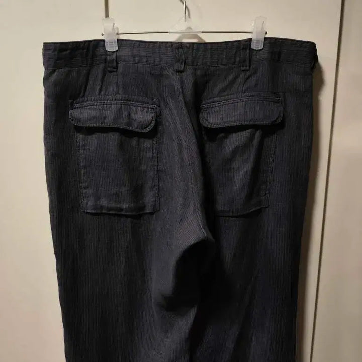 [BUNJANG] C.P. Company Linen Black Pants / 36인치 C.P. Company 씨피컴퍼니 린넨 블랙 팬츠