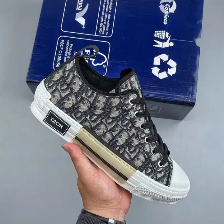 [BUNJANG] Dior New Oblique B23 Low Top Sneakers Size 42 / 디올 신상 오블리크 스니커즈 로우탑 사이즈/42