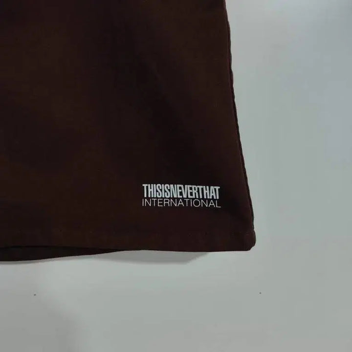 [BUNJANG] Thisisneverthat Brown Cotton Mini Skirt / 27~28 디스이즈네버댓 브라운 코튼 미니 스커트