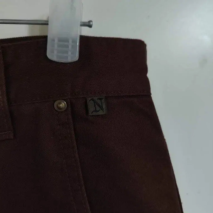 [BUNJANG] Thisisneverthat Brown Cotton Mini Skirt / 27~28 디스이즈네버댓 브라운 코튼 미니 스커트