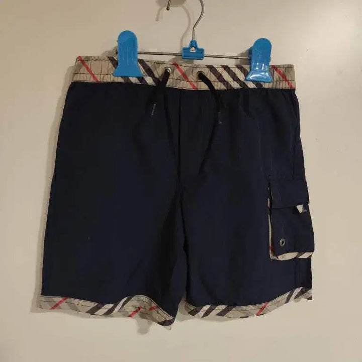 [BUNJANG] Burberry Kids Nova Check Panel Shorts / 8Y 128 버버리 키즈 노바체크 배색 반바지