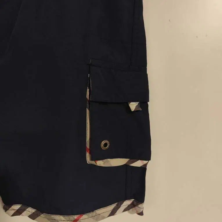 [BUNJANG] Burberry Kids Nova Check Panel Shorts / 8Y 128 버버리 키즈 노바체크 배색 반바지