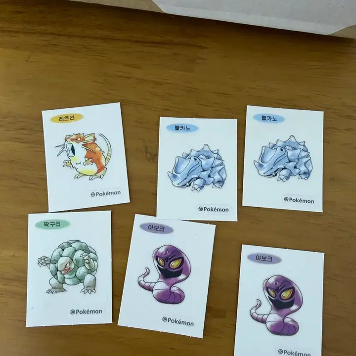 [BUNJANG] Assorted Pokemon Stickers / 포켓몬스티커 여러가지
