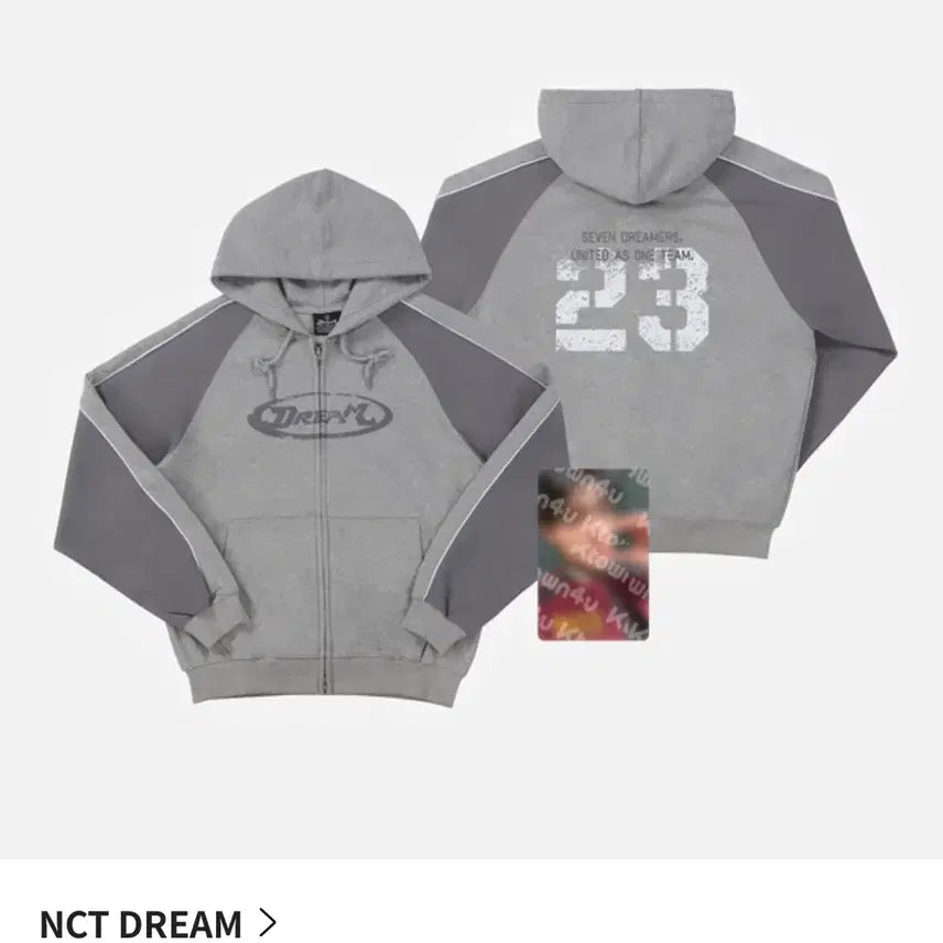 [BUNJANG] NCT Dream Dream Show 4 Encore MD Jaemin Hoodie Zip-up / 엔시티드림 드림쇼4 드사쇼 앙콘 엠디 후드집업 재민 포카
