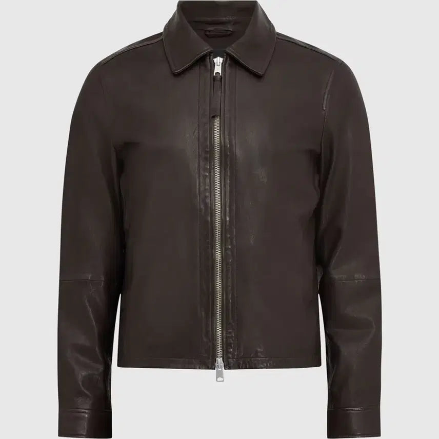 [BUNJANG] All Saints Errol Jacket Brown / All Saints 에롤 자켓 브라운 L 팝니다
