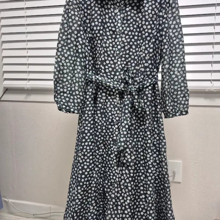 [BUNJANG] Parkland Long Dress Floral Pattern / 파크랜드 롱원피스