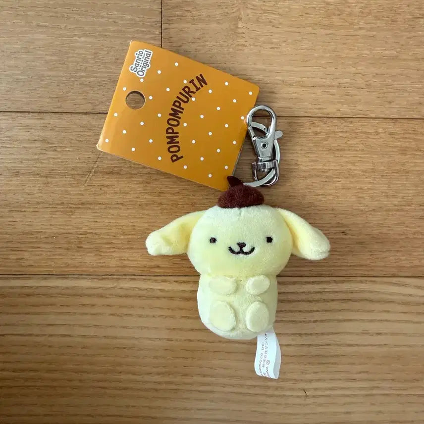 [BUNJANG] Sanrio Pompompurin Mini Mascot Keychain / 산리오 폼폼푸린 미니 마스코트 키링