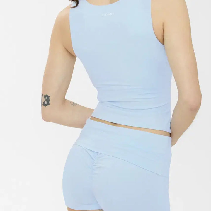 [BUNJANG] Glowny Air Folding Shorts Blue / 글로니 에어 폴딩 쇼츠 블루
