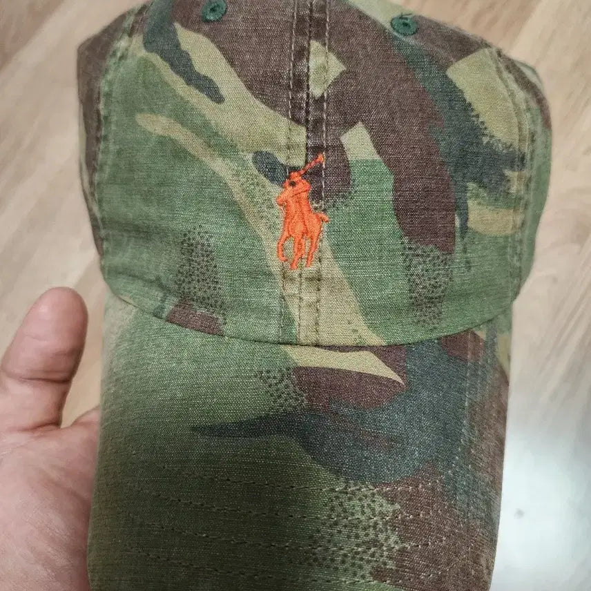 [BUNJANG] Polo Ralph Lauren Camouflage Baseball Cap / 폴로 랄프로렌 카모플라쥬 볼캡