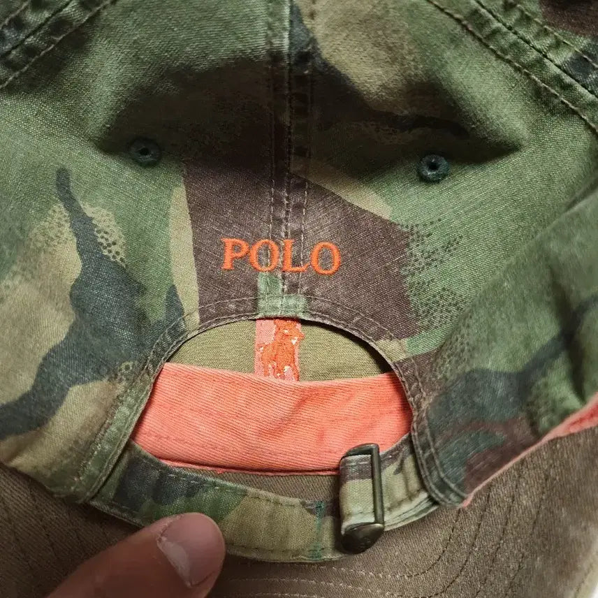 [BUNJANG] Polo Ralph Lauren Camouflage Baseball Cap / 폴로 랄프로렌 카모플라쥬 볼캡