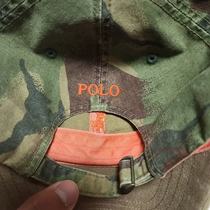 [BUNJANG] Polo Ralph Lauren Camouflage Baseball Cap / 폴로 랄프로렌 카모플라쥬 볼캡